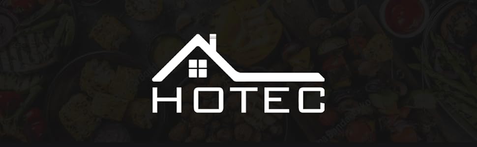 HOTEC Набір кухонних щипців з нержавіючої сталі, з фіксатором, кухонні щипці з силіконовим наконечником, 2 шт., 22.9 см та 30.5 см, чорний
