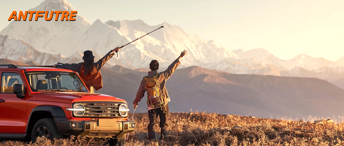 Відеореєстратор Antfutre Dashcam Auto Vorne Hinten 4K+1080P з GPS, WiFi, HDR, G-Sensor, 24/7 Parküberwachung, Loop-Aufnahme MXC-857-64GB