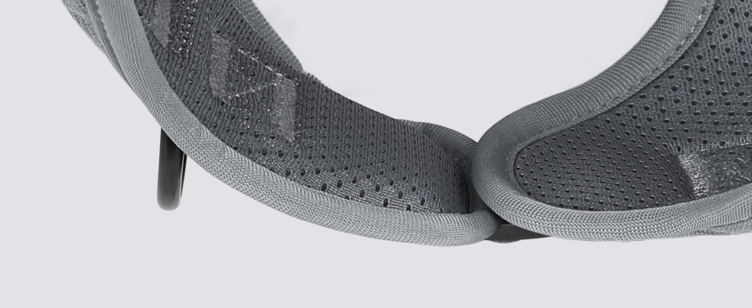 Шлейка для собак Rabbitgoo для великих собак без натягу, тактична, з MOLLE, металеві пряжки, дихаюча, військова, регульована, з підкладкою, L (1 шт., сіра)