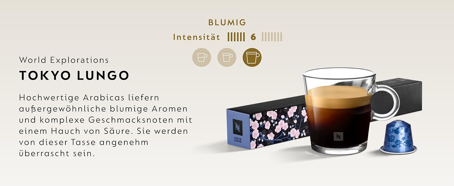 Капсули Nespresso Original: набір 100 шт. Еспресо та Лунго, різні ступені обсмаження, сумісні з оригінальними капсульними машинами