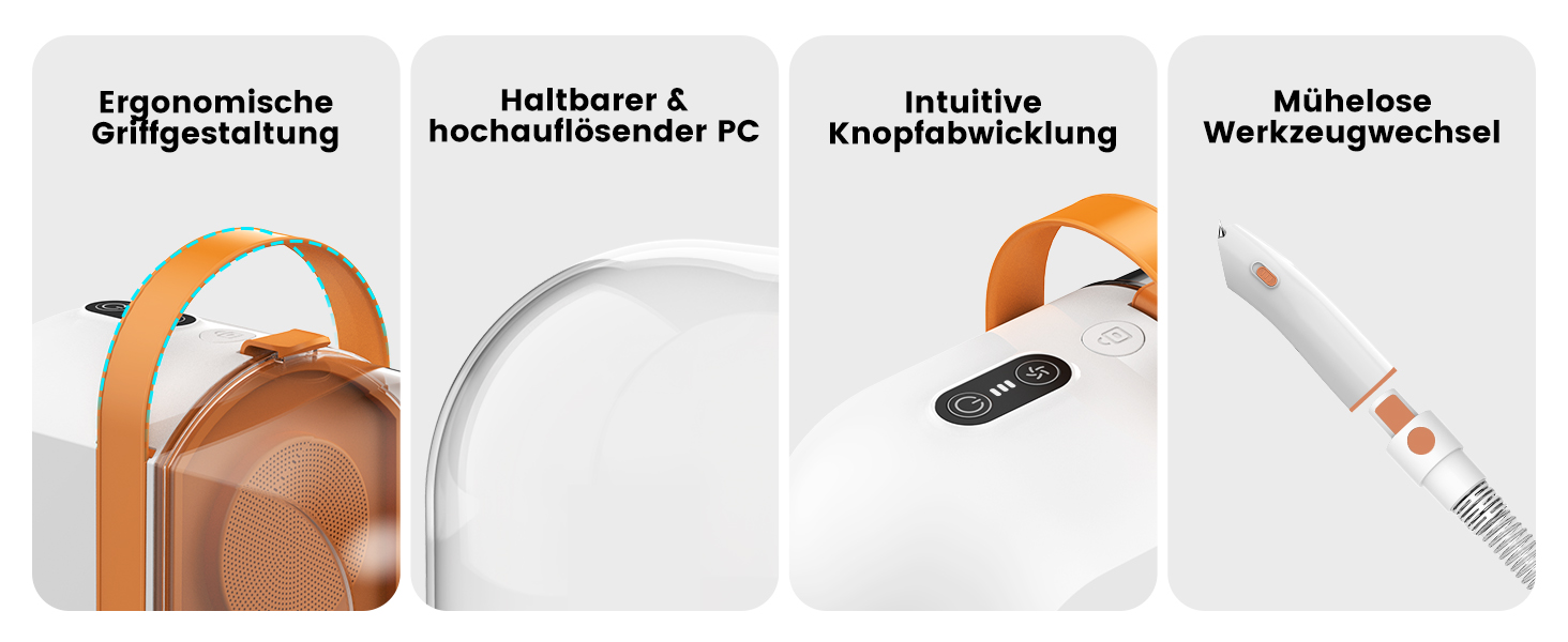 Машинка для стрижки собак AIRROBO PG10 з пилососом 12000 Pa, щітка для собак, видалення шерсті для собак і котів, тиха машинка для стрижки собак з інструментами для грумінгу, контейнер для пилу 1.4L (білий)