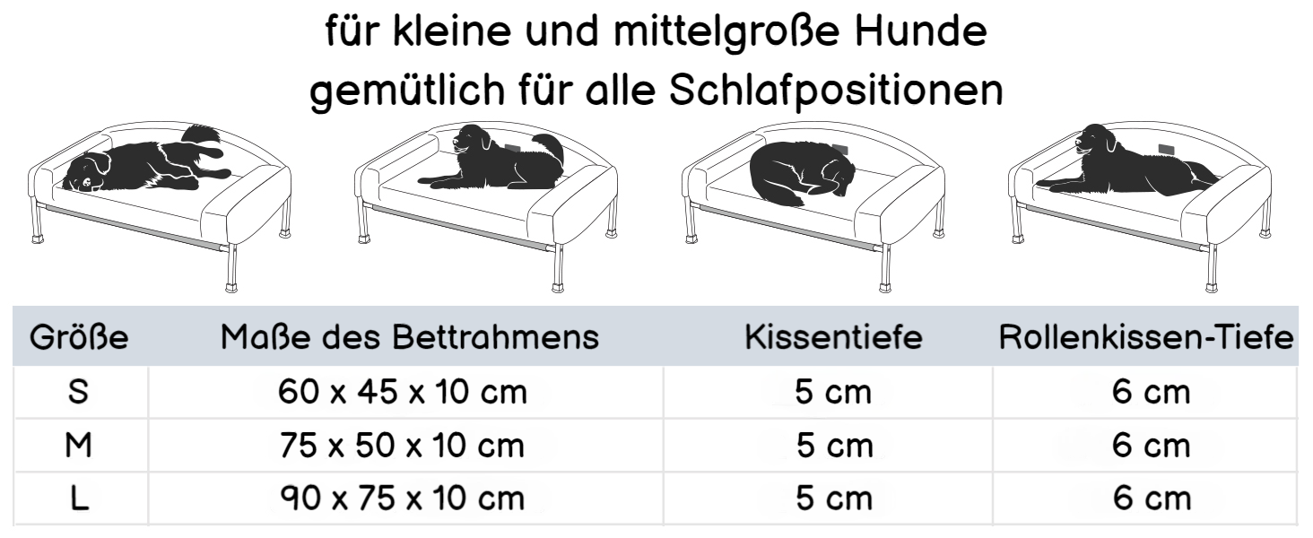 Ліжко для собак Veehoo - м'яке, з ортопедичним матрацом, 60x45x10 см, білий колір