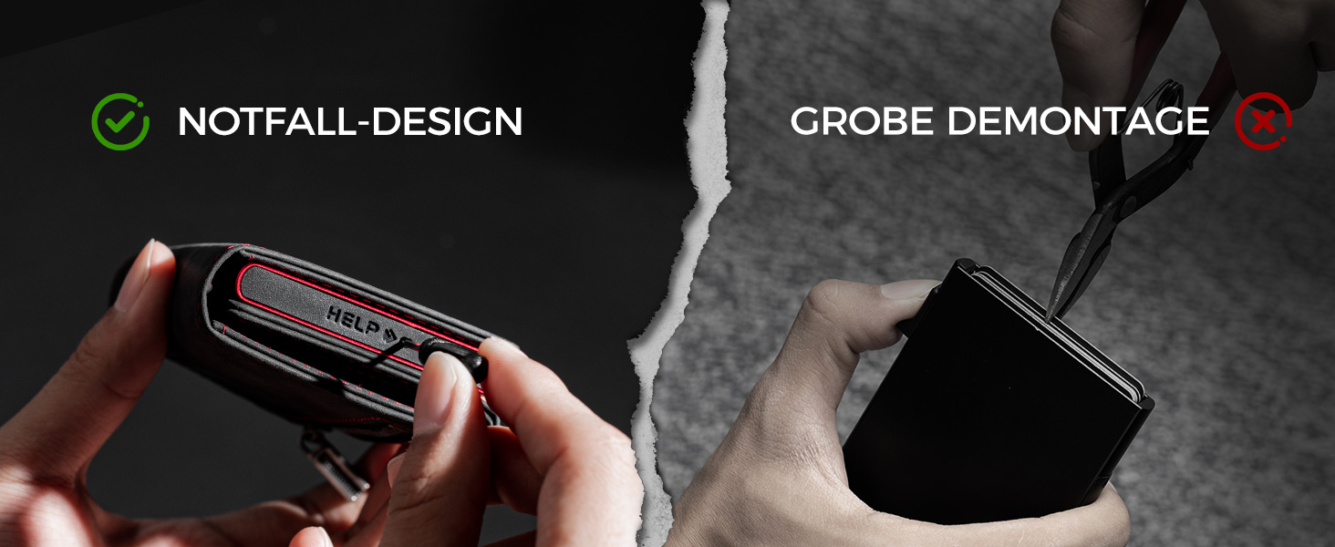 Чоловіче картхолдер LORZOR з магнітною застібкою, slim-гаманець з відділенням для монет, RFID захистом, вміщує 10 карт, smart-гаманець, червоний