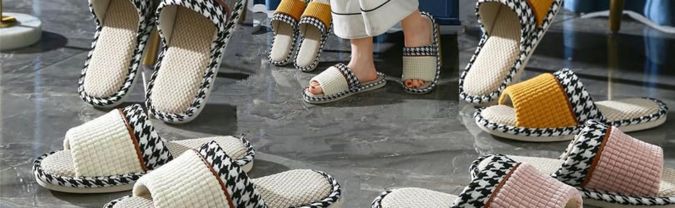 Тапочки для гостей зимові, лляні, миючі, з антиковзким покриттям, для жінок та чоловіків, унісекс, з відкритим носком, розмір 42/43 EU, блакитні