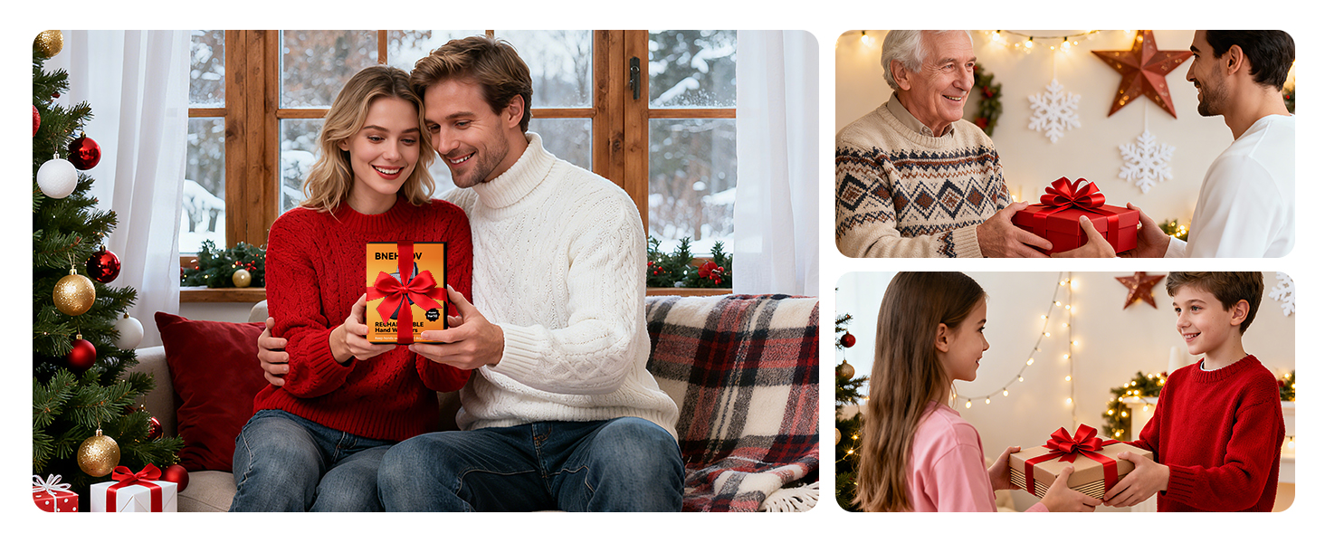 Електричний грілка для рук 2-в-1, 6000 mAh з магнітом, багаторазовий, 3 режими нагріву, USB-зарядка, компактний