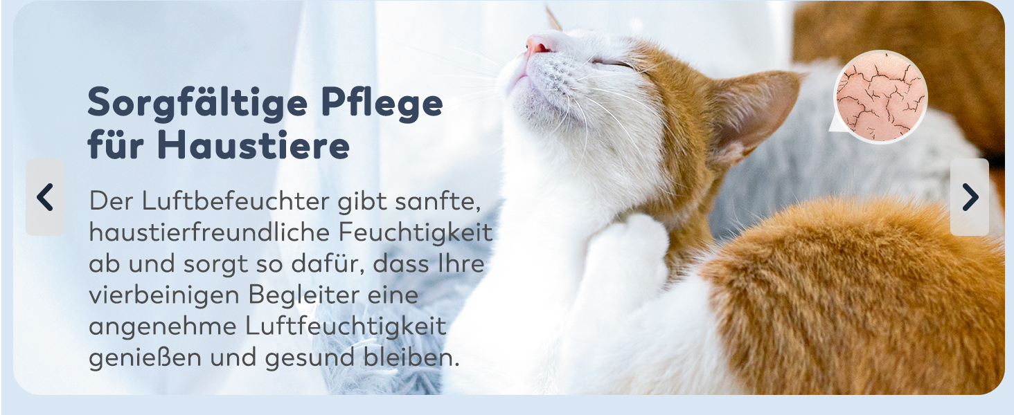 Зволожувач повітря 2.2L для спальні з обертовою насадкою 360°, тихий 28dB, автовимкнення, до 24 годин роботи, легкий у чищенні, для кімнати, дитячої кімнати, рослин