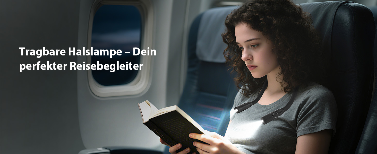 Настільна лампа LUXJET на шиї, LED, акумуляторна, 3 кольори, регулювання яскравості, для читання, рукоділля, ремонту, чорна, 3 режими (3000K-6000K)