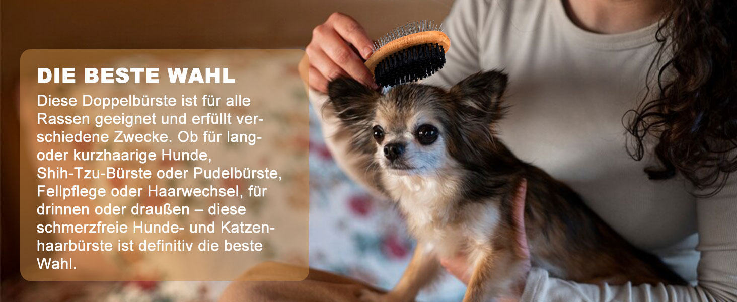 Щітка для собак та котів: для довгої та короткої шерсті, подвійна щітка, м'яка щітка для цуценят, собак та котів