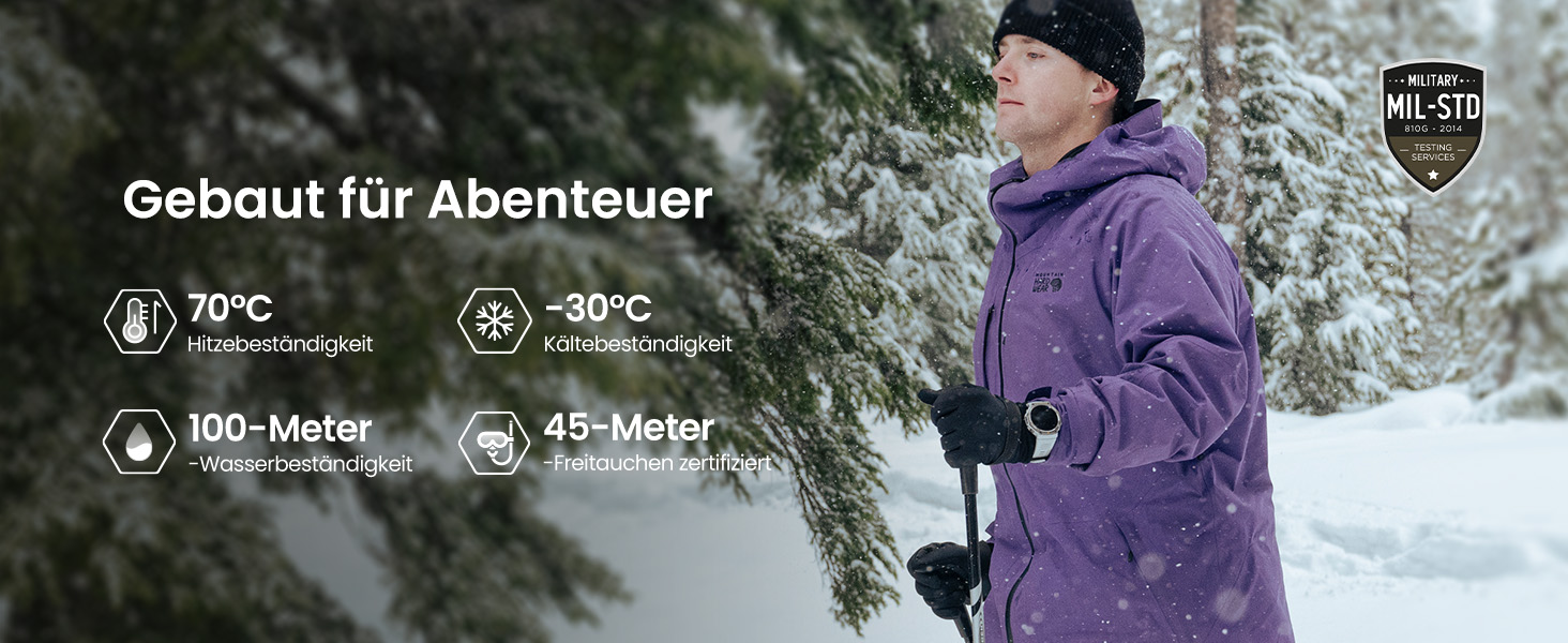 Смарт-годинник Amazfit T-Rex 3 Outdoor 48мм AMOLED GPS NFC Чорний