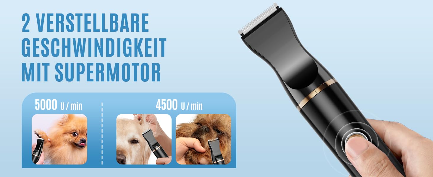 Триммер для догляду за лапами собак Oneisall Paw Trim Pro, IPX7, тиха, для лап, очей, вух, обличчя, тіла