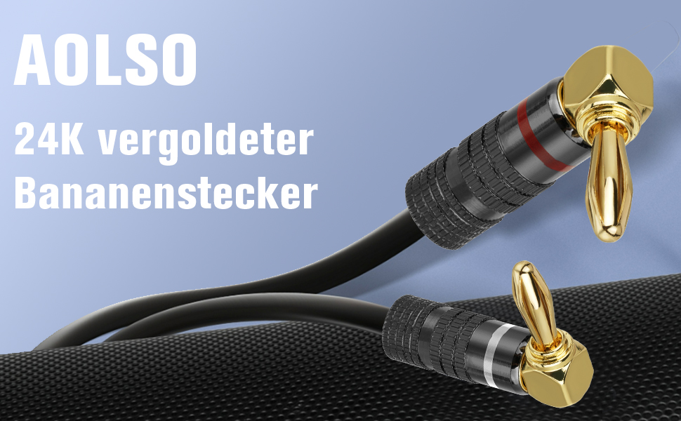 4 шт. Бананові конектори для акустики 4.5 мм, 90 градусів, позолочені 24K, для підключення до підсилювача, ресивера, стереосистеми