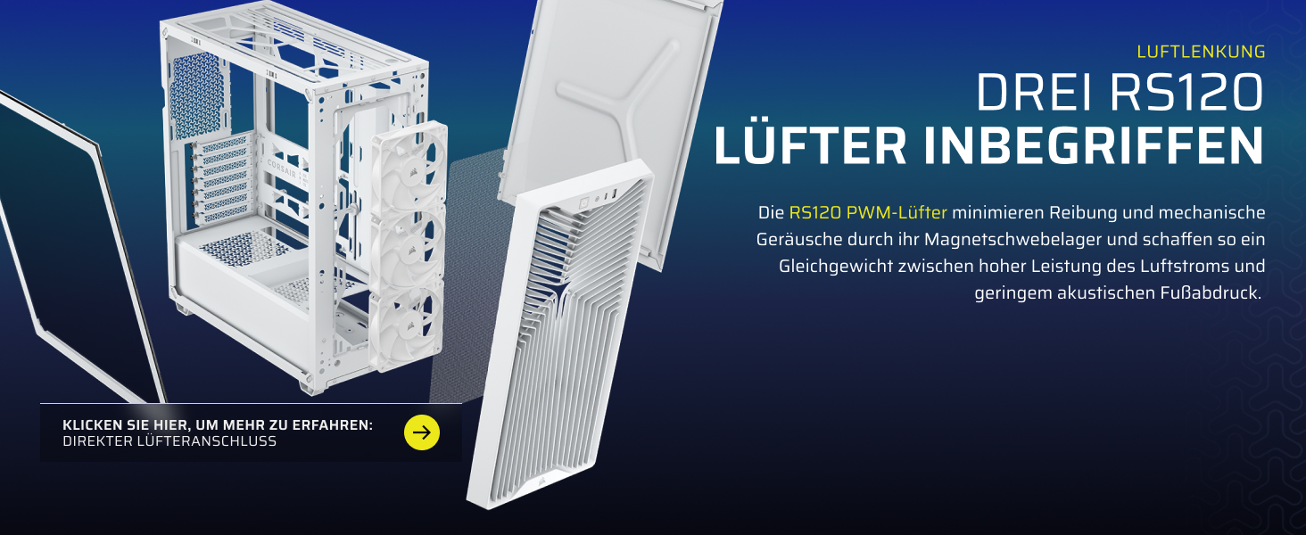 Корпус для ПК Corsair 3200D RS Mid-Tower ATX, чорний