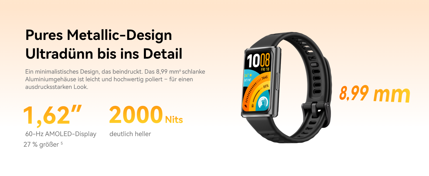 Смарт-годинник HUAWEI Band 11 Pro: GPS фітнес-трекер, AMOLED 1.62