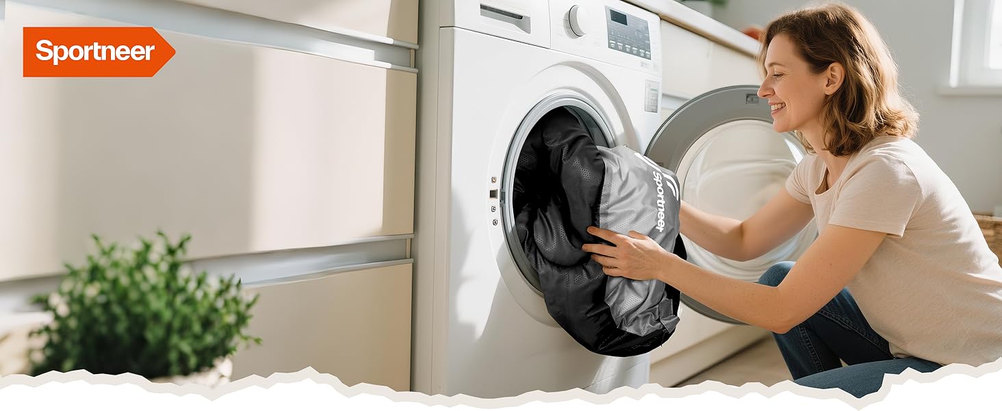 Сплячий мішок Sportneer для кемпінгу: 3-4 сезонний, легкий, компактний, для дорослих