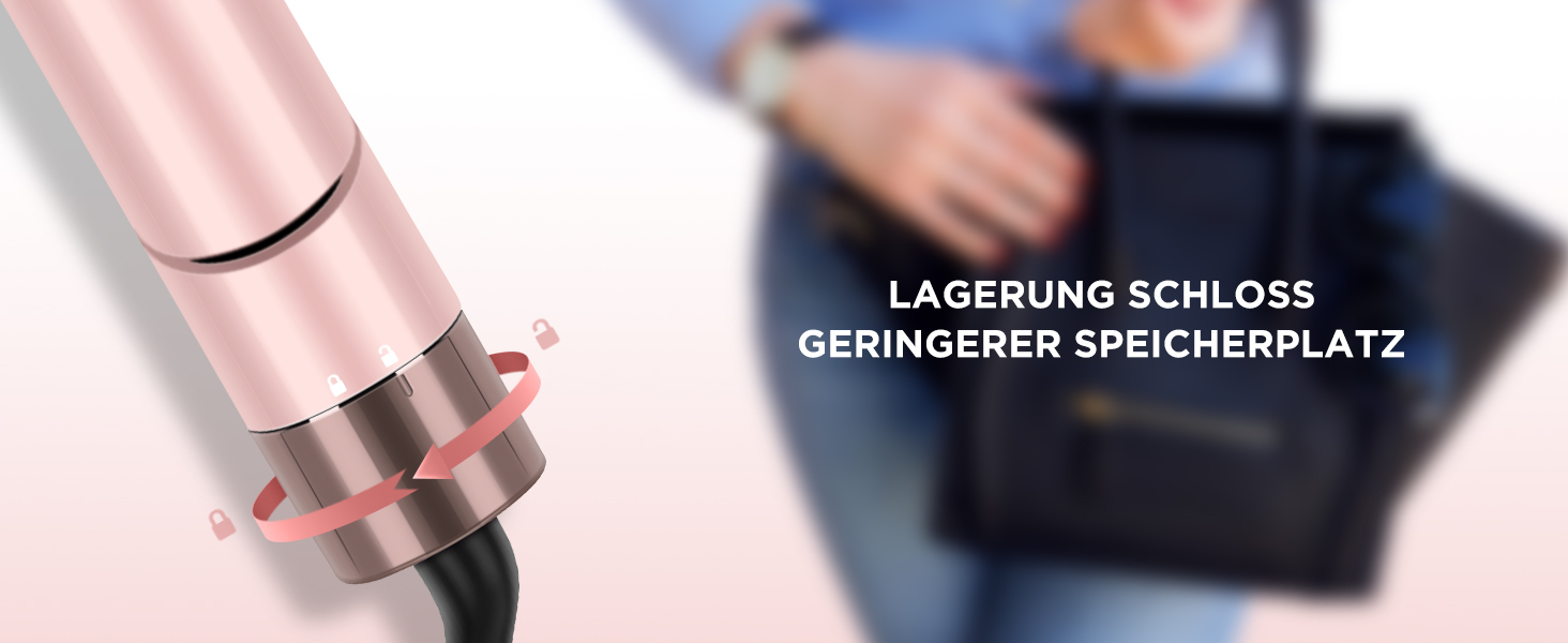 Welleneisen PARWIN PRO Meerjungfrau 32MM - Створювач хвиль для волосся, великі локони, регулювання температури