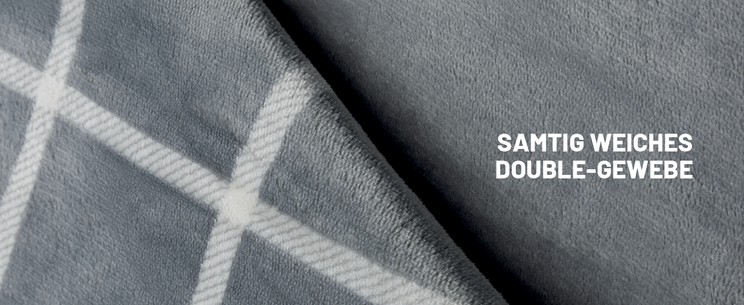 Електрична ковдра Imetec Adapto Velvet Square - 150x95 см, тепла та м'яка, 6 температур, швидкий нагрів, безпечна, пральна