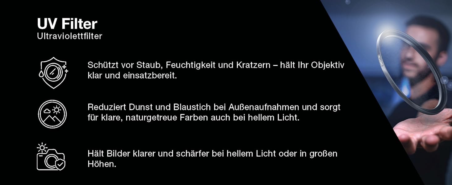 CPL-фільтр для об'єктива Sigma 150-600 F5-6.3 DG OS HSM C (Ø 95mm)