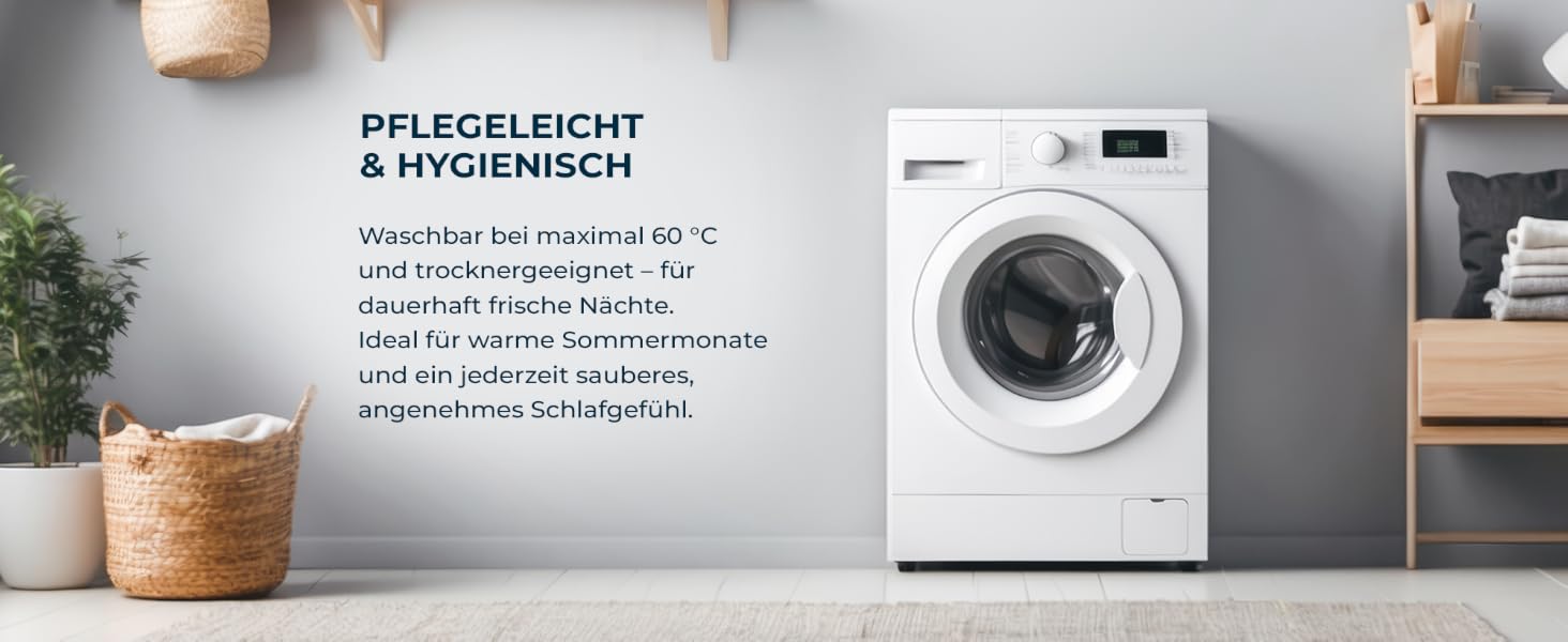 Літня ковдра Glückstoff® 135x200 см: сертифікована в Німеччині, з Öko-Tex наповнювачем, легка та дихаюча