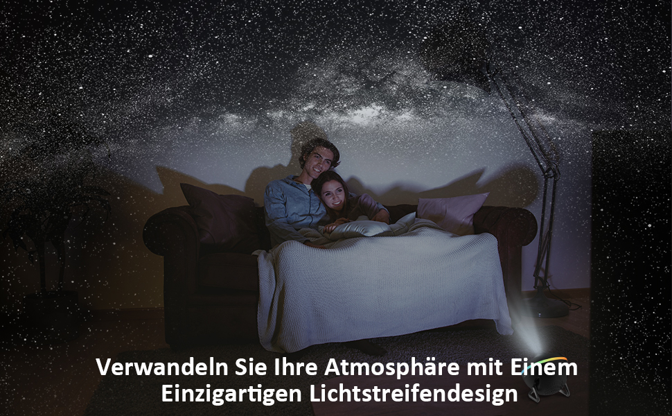 Проектор зоряного неба Sternenhimmel, планетарій, нічник із ефектом метеорів та галактики для дітей і дорослих, лампа для спальні, ідеальний подарунок на Різдво
