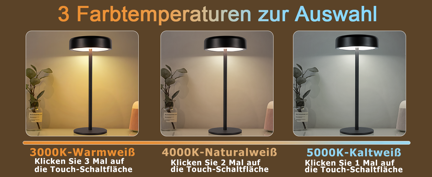 Настільна лампа на сонячній батареї з акумулятором LED, 2 шт, чорна. Бездротова, з димером, USB зарядка, IP44 для дому та вулиці