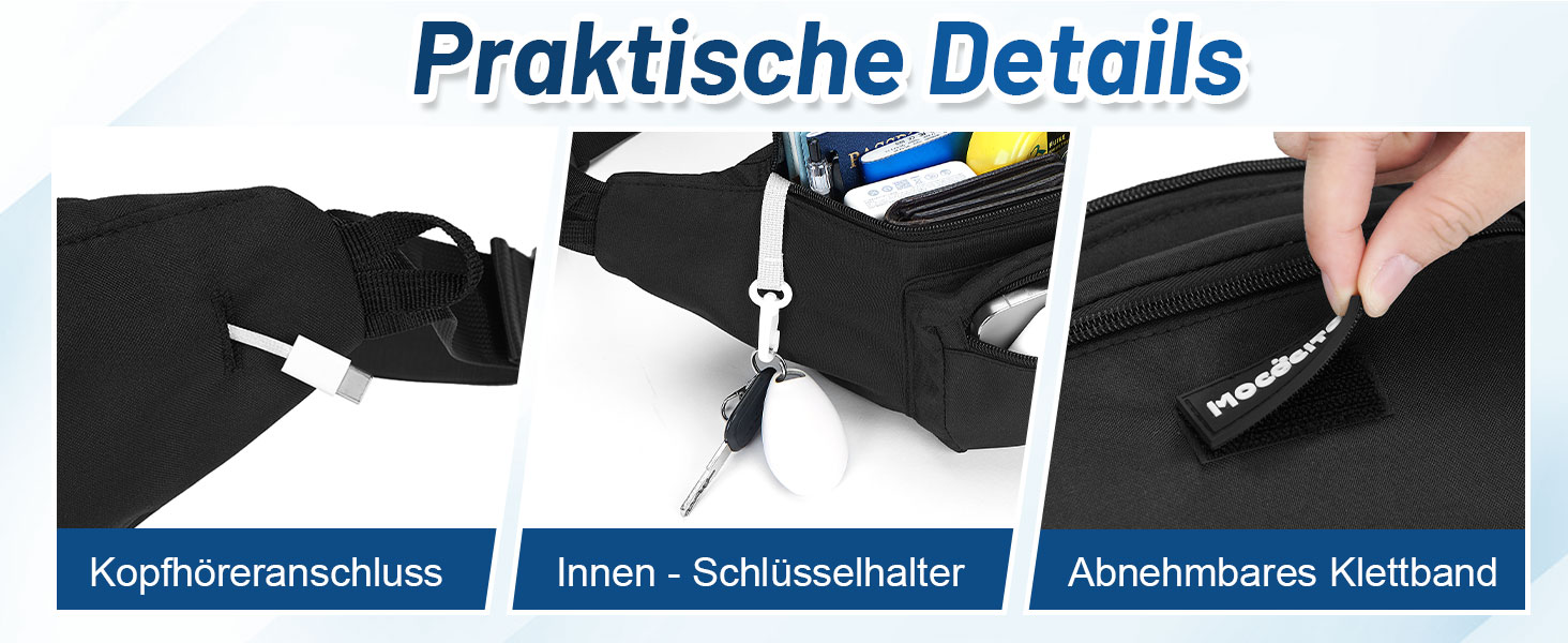 Поясна сумка для жінок та чоловіків, чорна, водонепроникна, 4L, для бігу, спорту, подорожей, активного відпочинку, фітнесу, з дощовиком