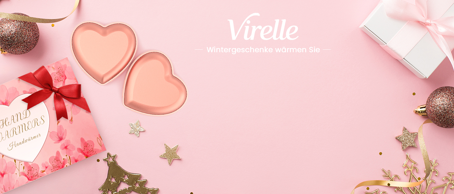 Електричні грілки для рук - 2 шт, серцеподібні, 5200mAh - ідеальні для жінок, подарунок, для активного відпочинку, полювання, кемпінгу