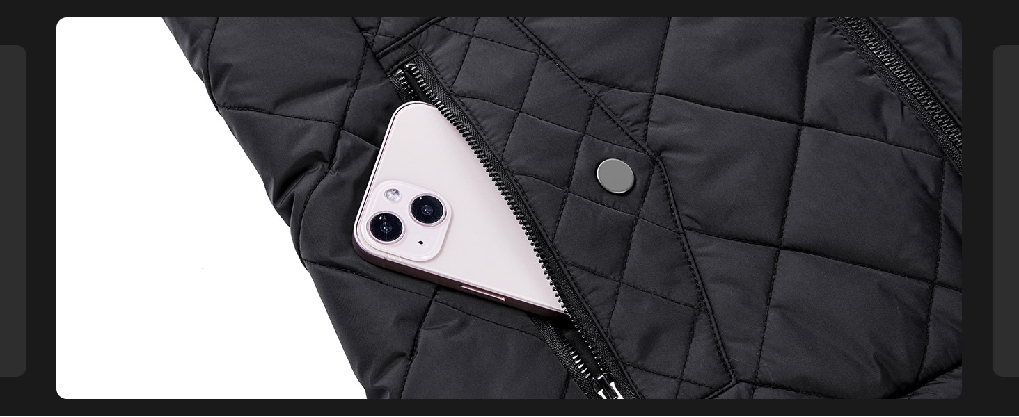 Жіноча грілка для тіла з Powerbank 16000mAh - Грілка з 9 зонами обігріву та 3 рівнями температури, для активного відпочинку, туризму та катання на лижах, чорного кольору, розмір S