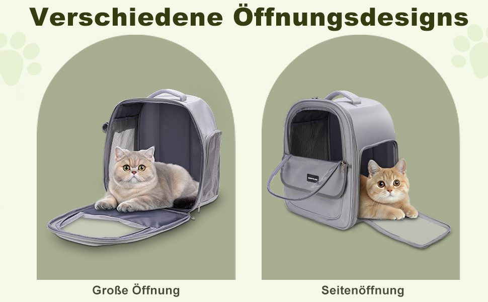 Рюкзак для кота/собаки до 7 кг, дихаючий, з сіткою та страхувальним ремінцем – водонепроникний оксфорд, для подорожей, ветеринара (сірий)