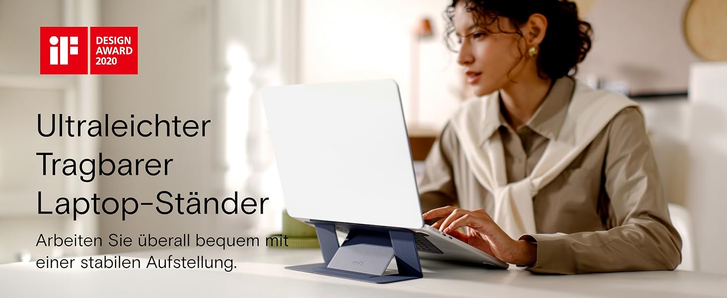 Підставка для ноутбука MOFT, складний, регульований кут нахилу, для MacBook Air/Pro 11-16