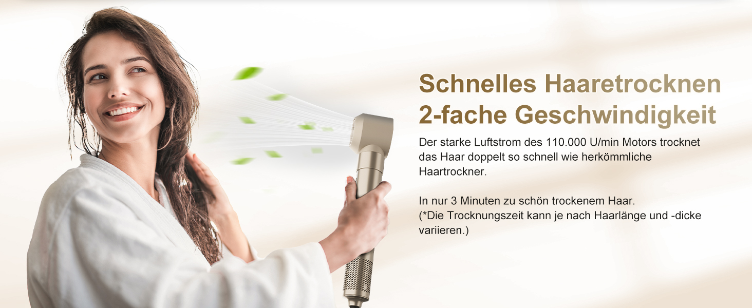 7MAGIC Airstyler 6-в-1: стайлер, плойка, фен, іонізація, для волосся, професійний, для особливих випадків, золото