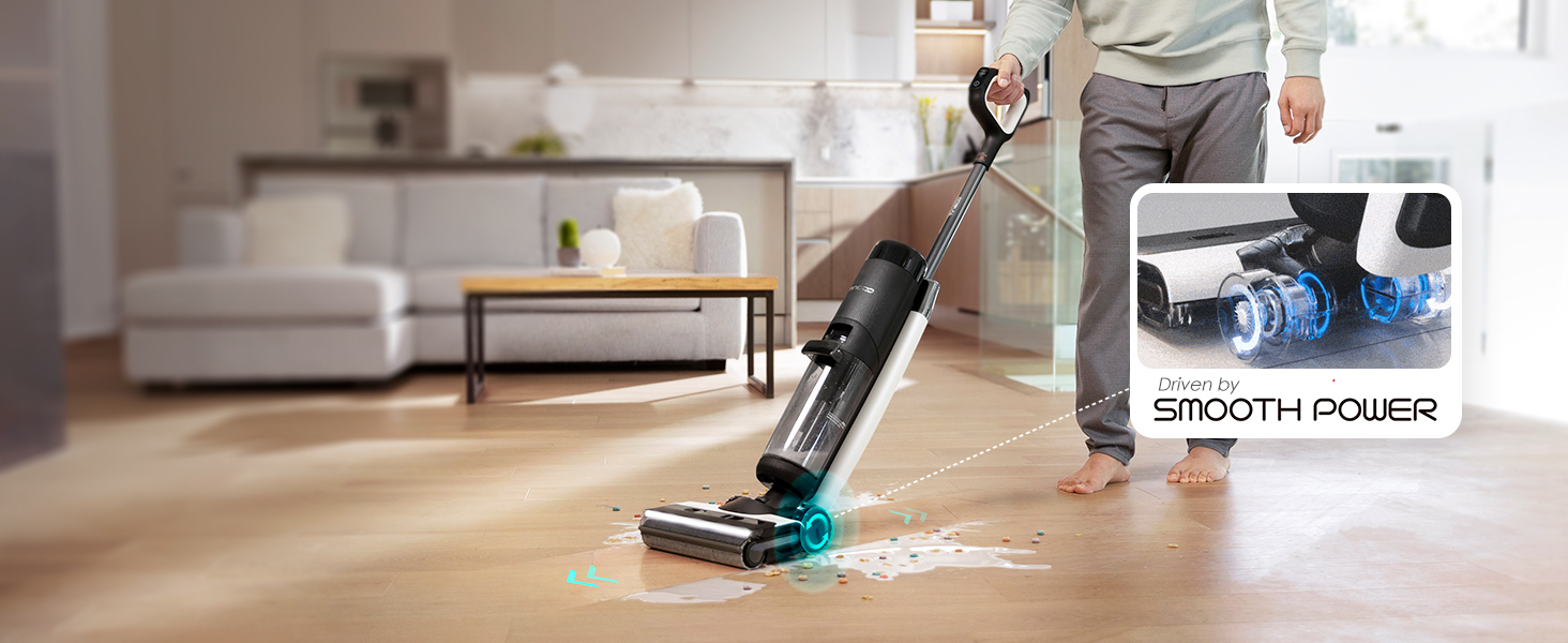 Вертикальний миючий пилосос Tineco Floor ONE S7 Pro з функцією FlashDry та системою DualBlock