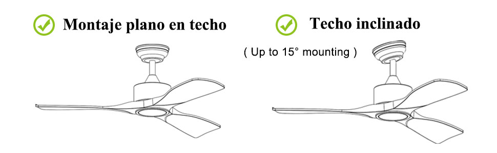 Сучасний стельовий вентилятор 132 см Zeitgemäß з LED-підсвічуванням та пультом керування, матовий білий колір, тихий DC-двигун, висока продуктивність, 6 швидкостей