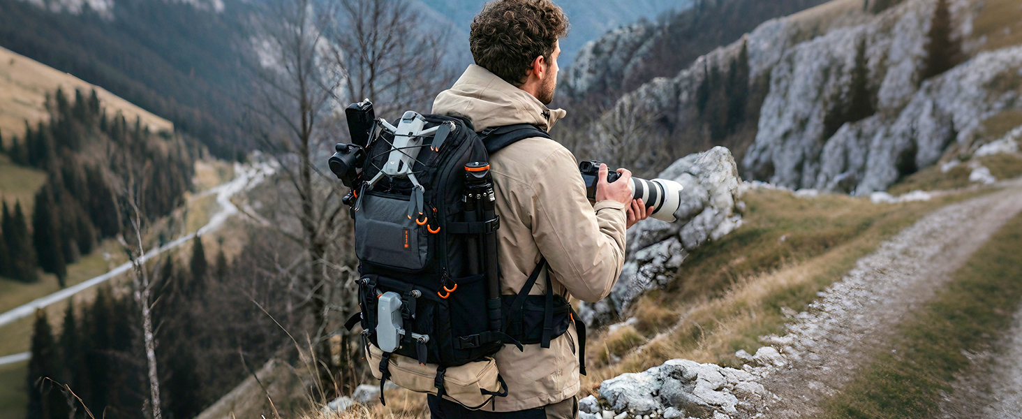Фоторюкзак TARION Pro для DSLR, дронів та ноутбука 17.3