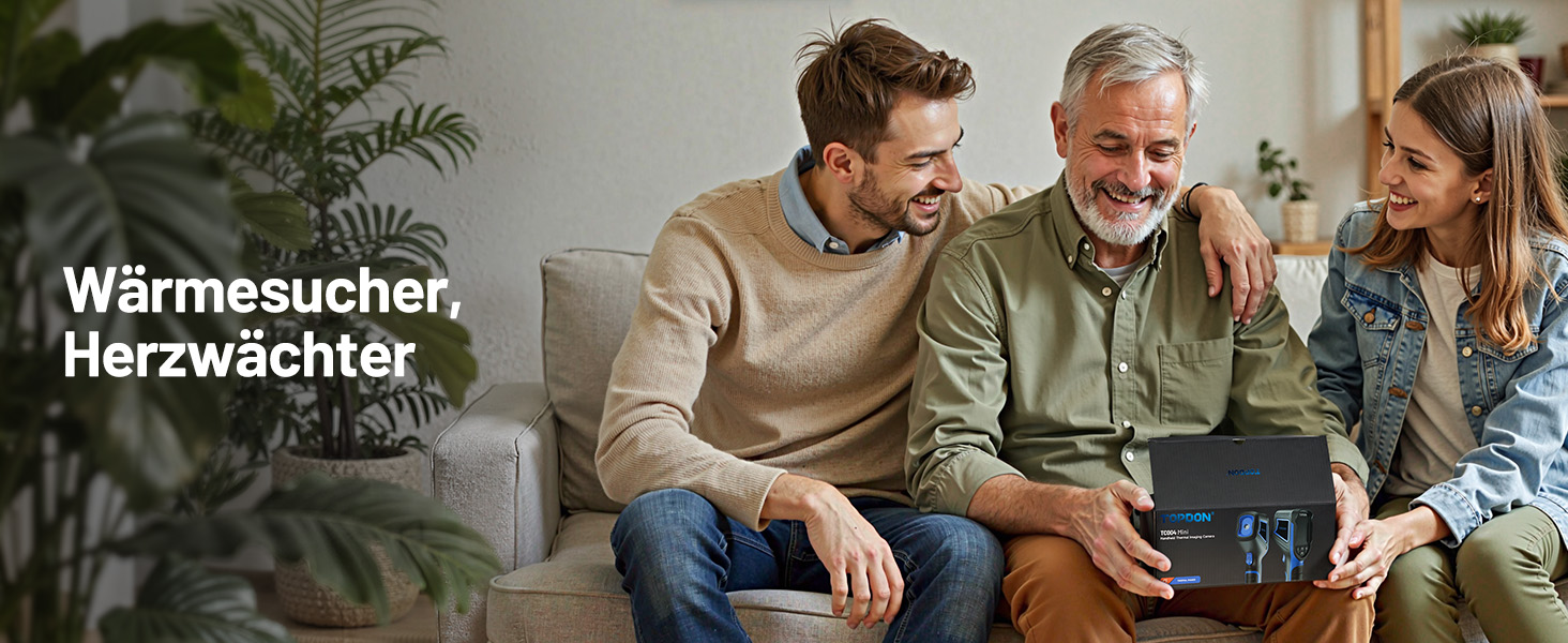 Тепловізор TOPDON TC004 Mini: 240x240 IR, до 15 годин роботи, -20°C до 450°C, 25Hz. Ідеально для діагностики будівель, виявлення витоків, HVAC