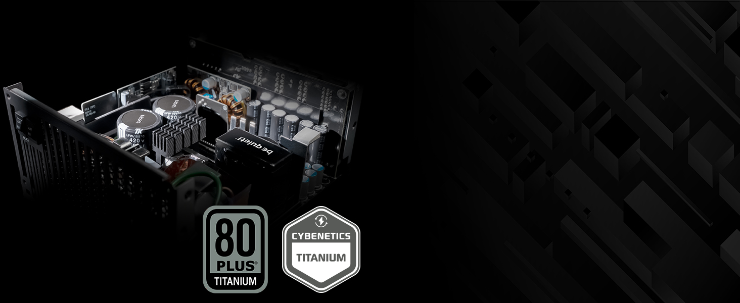 Блок живлення be quiet! Dark Power 14 850W, ATX 3.1, повністю модульний, 80+ Titanium