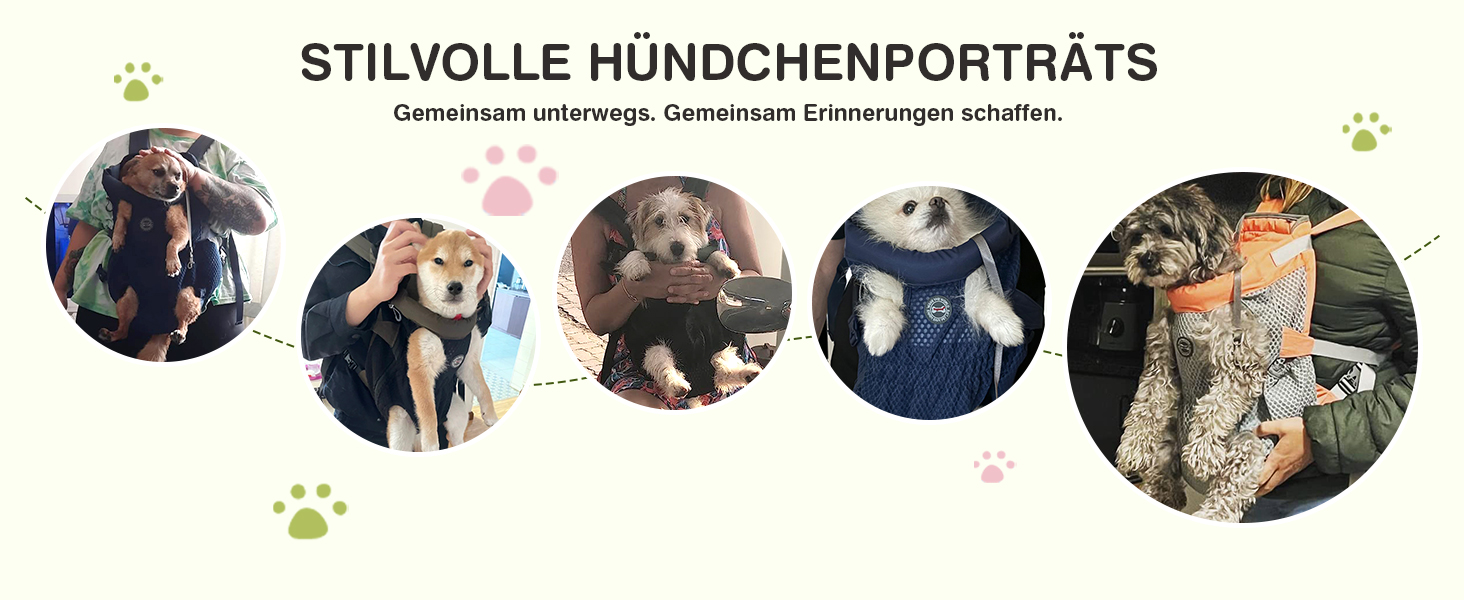 Рюкзак для собак Allsopets - легкий, дихаючий, зручний, з безпечною лінійкою, для подорожей, прогулянок на природі (оливковий, M)