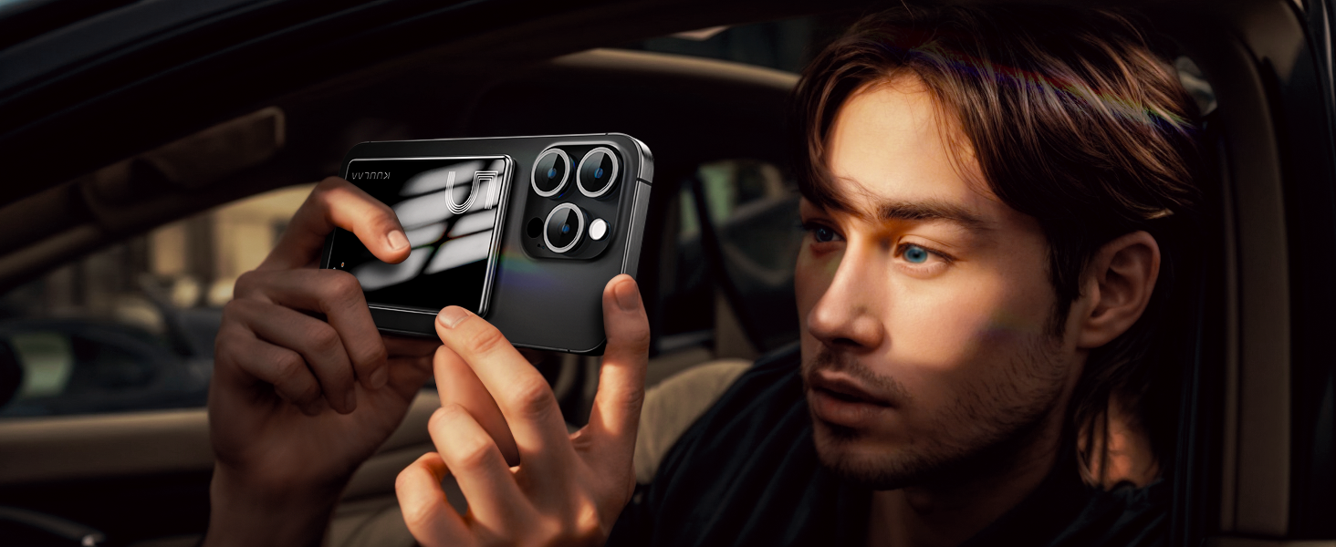 Power Bank Ultra Slim MagSafe 5000mAh PD20W для iPhone: захисний кейс з магнітним кріпленням (Чорний)