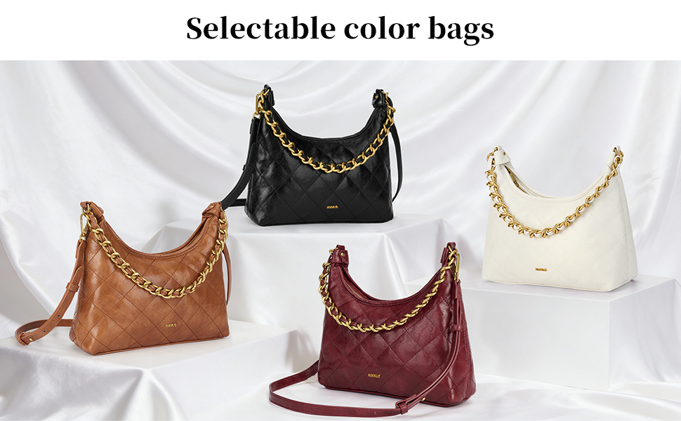 Сумка жіноча через плече крос-боді з PU шкіри, міні Hobo Bag ретро, коричнева - для побачень, вечірок, прогулянок