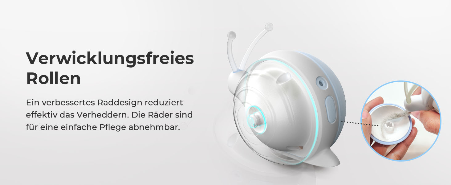 Інтерактивна іграшка для котів Wicked Snail з LED-підсвіткою, електрична, заряджається від DC, рухома, подарунок для кошенят, синя