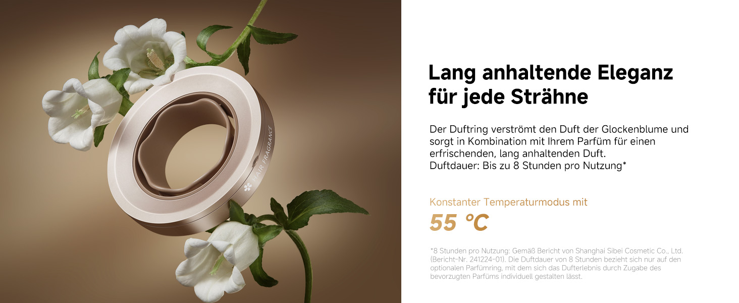 Фен DREAME Hair: Швидке сушіння, 110 000 обертів/хв, іонізація, регулювання температури та потужності, насадки, тиха робота, білий (золотий, Glory Mix)