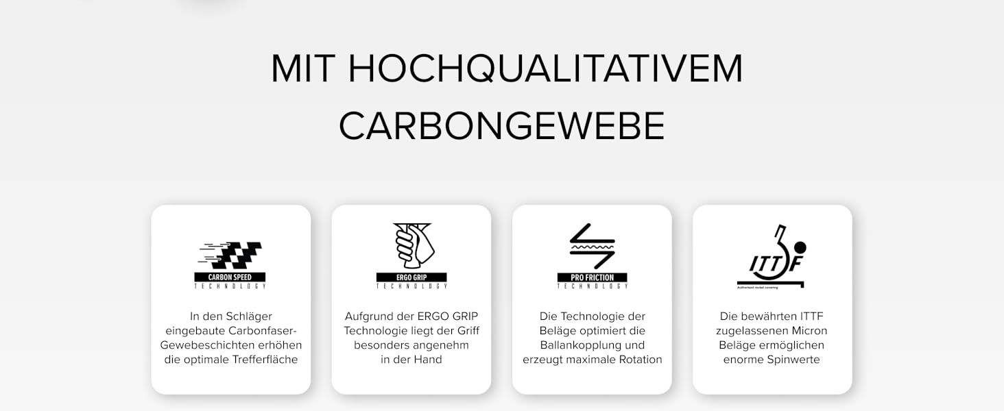 Набір столів для пінг-понгу JOOLA INFINITY CARBON, MEGA CARBON, ROSSI CARBON для професійних гравців та змагань (вуглепластик)