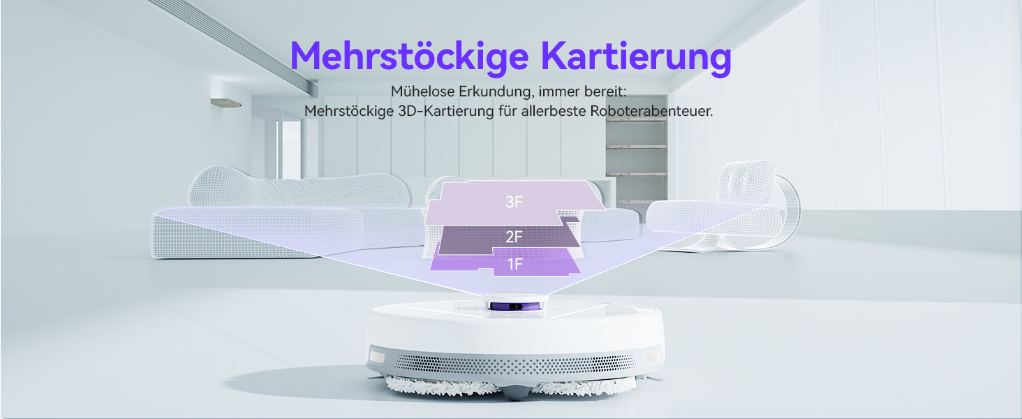 Робот-пилосос NARWAL з функцією миття, 8000Pa, 8N, станція самоочищення 3.5L, LDS-лазерна навігація, керування через додаток, для килима/шерсті домашніх тварин