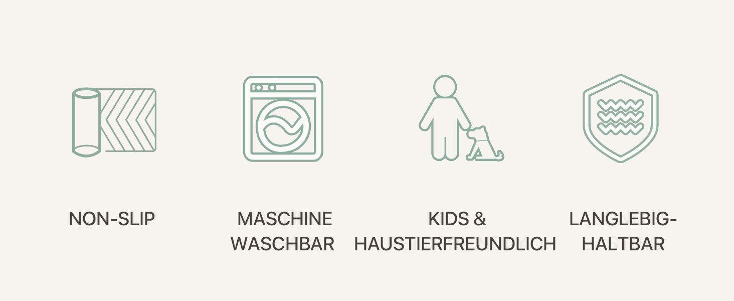 Килим GENIMO Boho Vintage 160x230 см, короткий ворс, антиковзаючі, для вітальні, спальні, їдальні, офісу, салатовий, геометричний, прямокутний