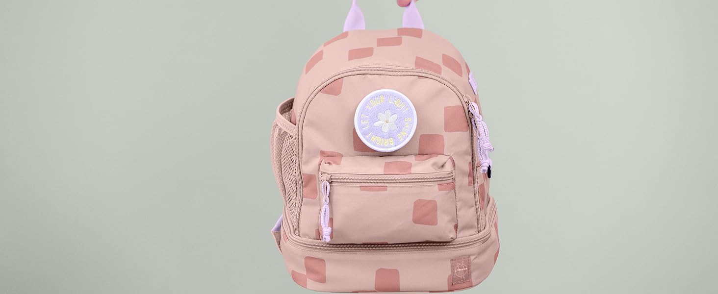 Дитячий рюкзак LÄSSIG з нагрудним ременем, 6,5L, від 3 років (Блакитний)