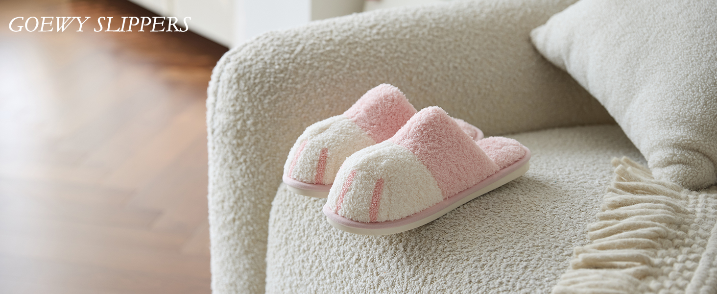 Теплі плюшеві тапочки для дому з принтом лап собак - жіночі та чоловічі, рожеві, 38/39 EU