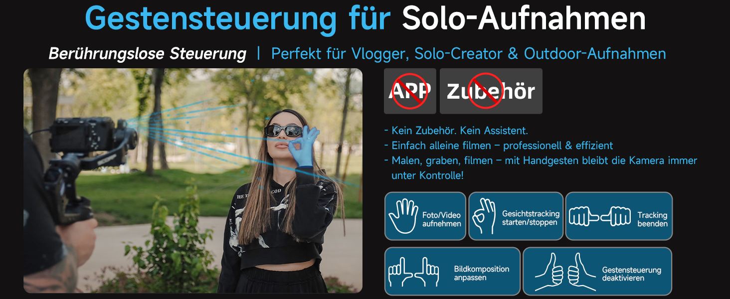 FeiyuTech SCORP-C2 Gimbal: Стабілізатор з AI-трекінгом 4.0, до 3.5 кг, 14 годин роботи, для Vlog, YouTube, фото та відео