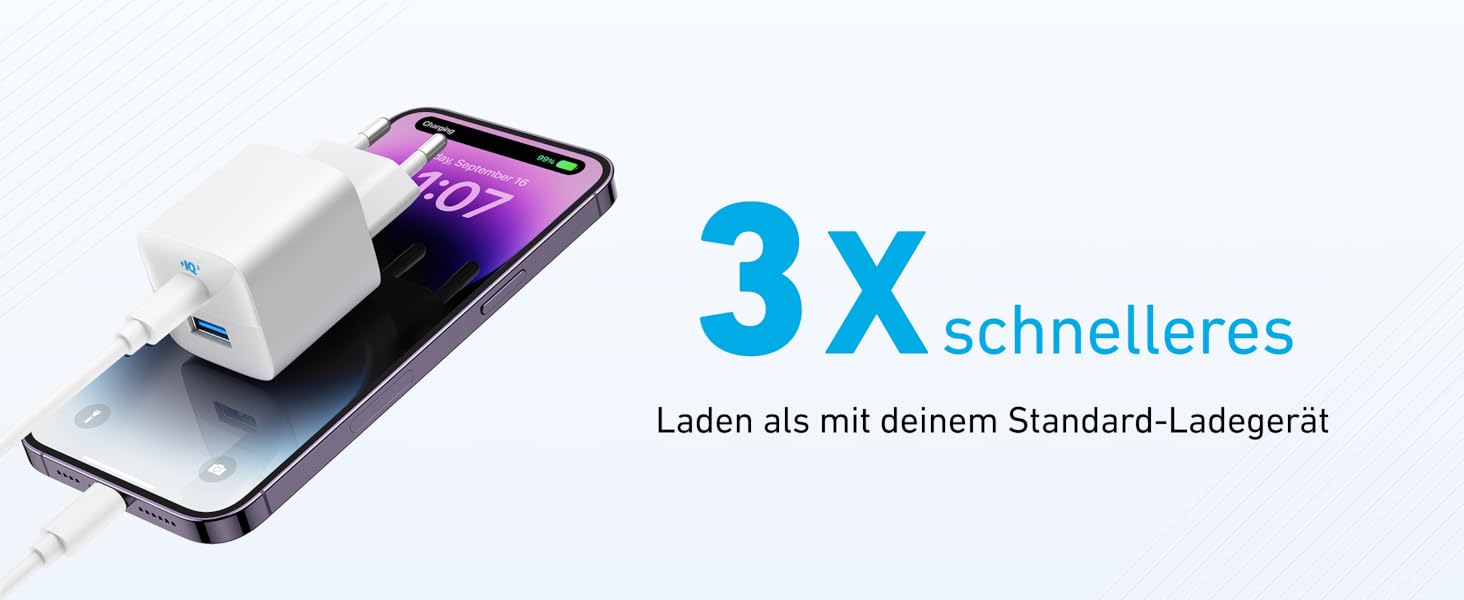 Зарядний пристрій Anker USB-C, 33W, 2 порти USB-C, для iPhone 17/Pro/Pro Max/iPhone Air/16/15, Pixel, Galaxy, iPad/iPad mini