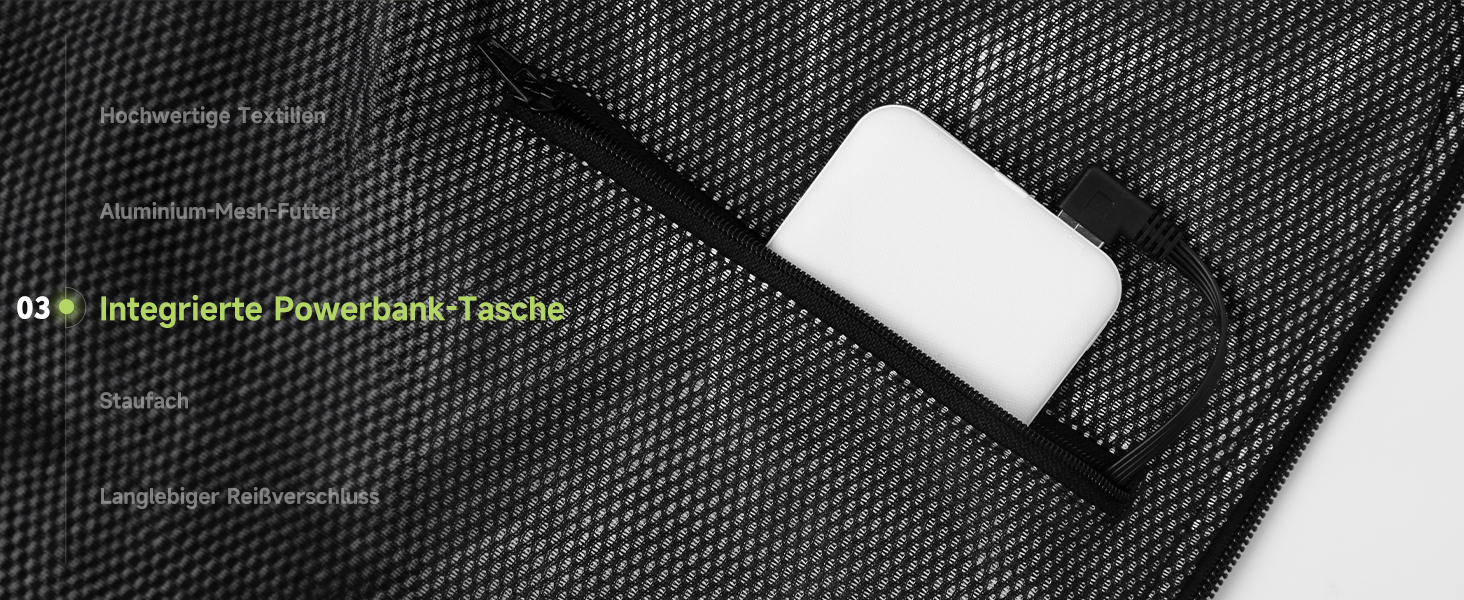 Обогріваючий жилет, жилет з підігрівом для жінок та чоловіків, тепла куртка з акумулятором, куртка з підігрівом з Powerbank, 7.4V/5.0V куртка з 3 рівнями налаштування температури, 6 зон обігріву, теплий жилет, зимова куртка, водонепроникний одяг з акумулятором, чорний - 10000mAh 5V Powerbank