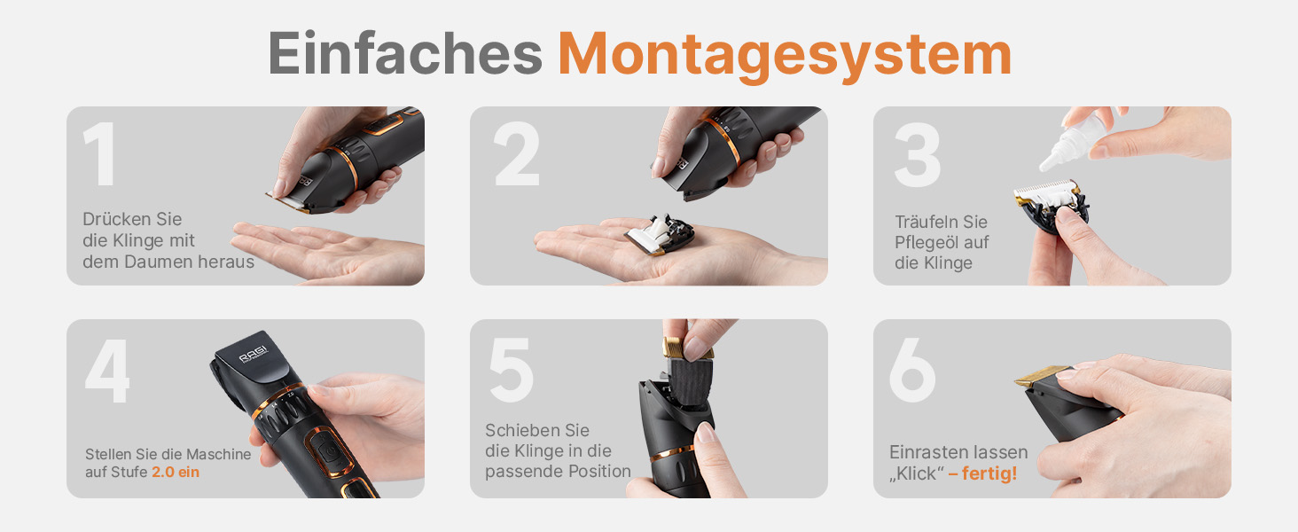 Машинка для стрижки собак RAGI - бездротова, тиха, акумуляторна для собак та котів, чорна