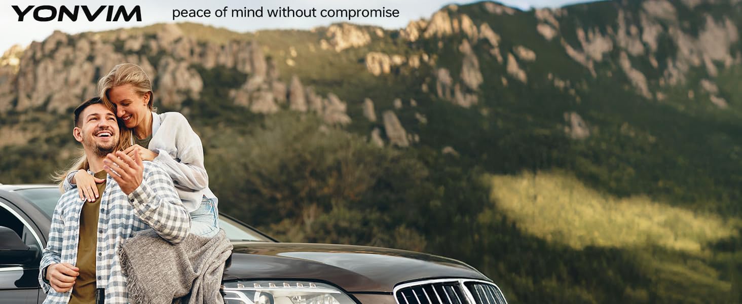 Відеореєстратор Dashcam 2.5K QHD з двома камерами (передня та задня) | DC339CT-18 | 64GB карта в подарунок